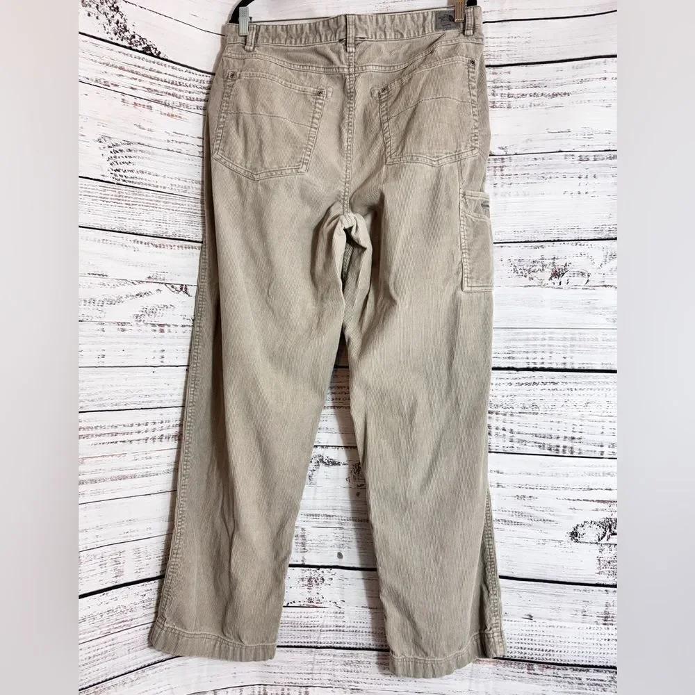 The North Face Pants Mens‎ Size 36 A5 Corduroy Tan Outdoor cotton Hiking Pockets